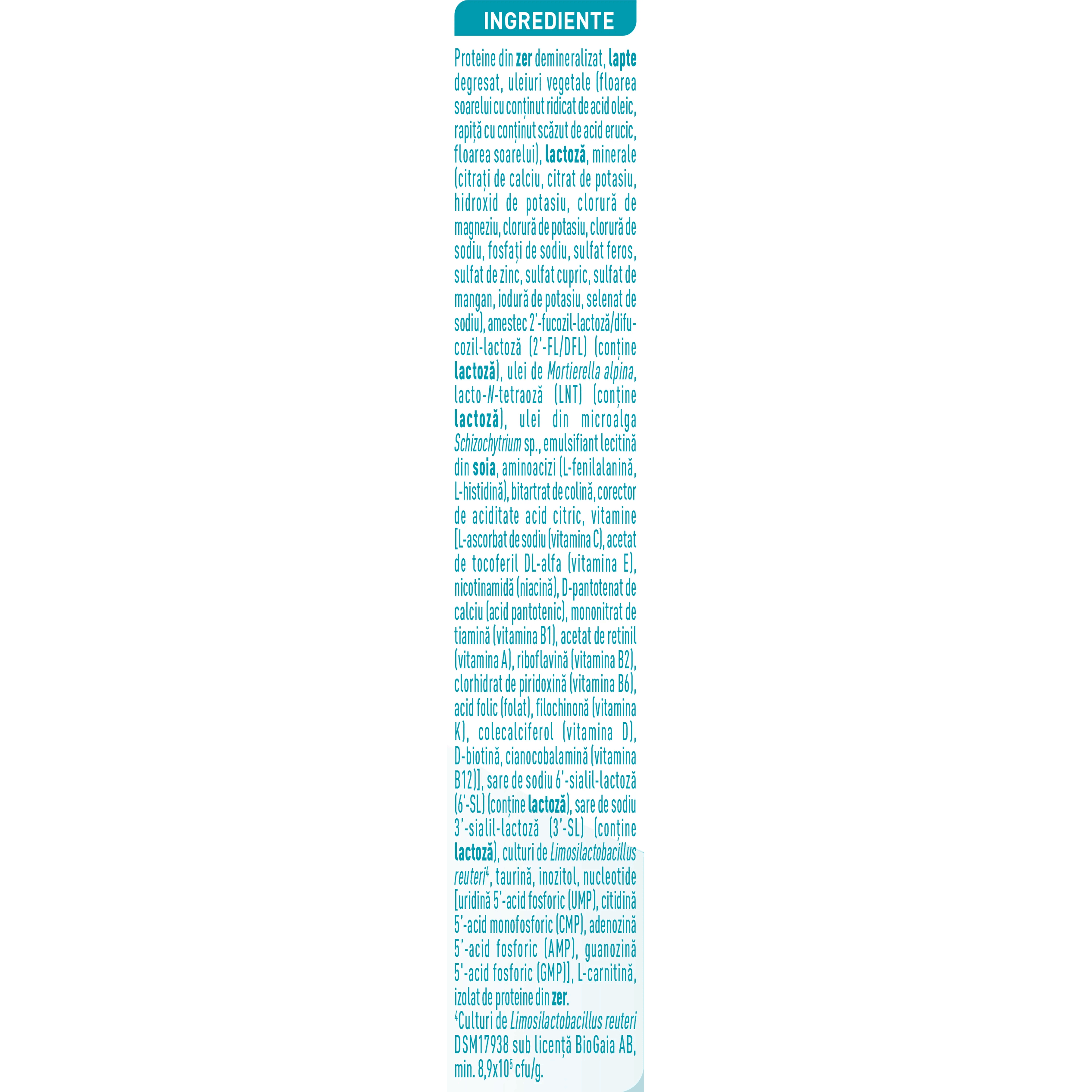 Formulă de lapte de inceput pentru bebeluși, NESTLÉ NAN OPTIPRO 1, 0–6 luni, 800g