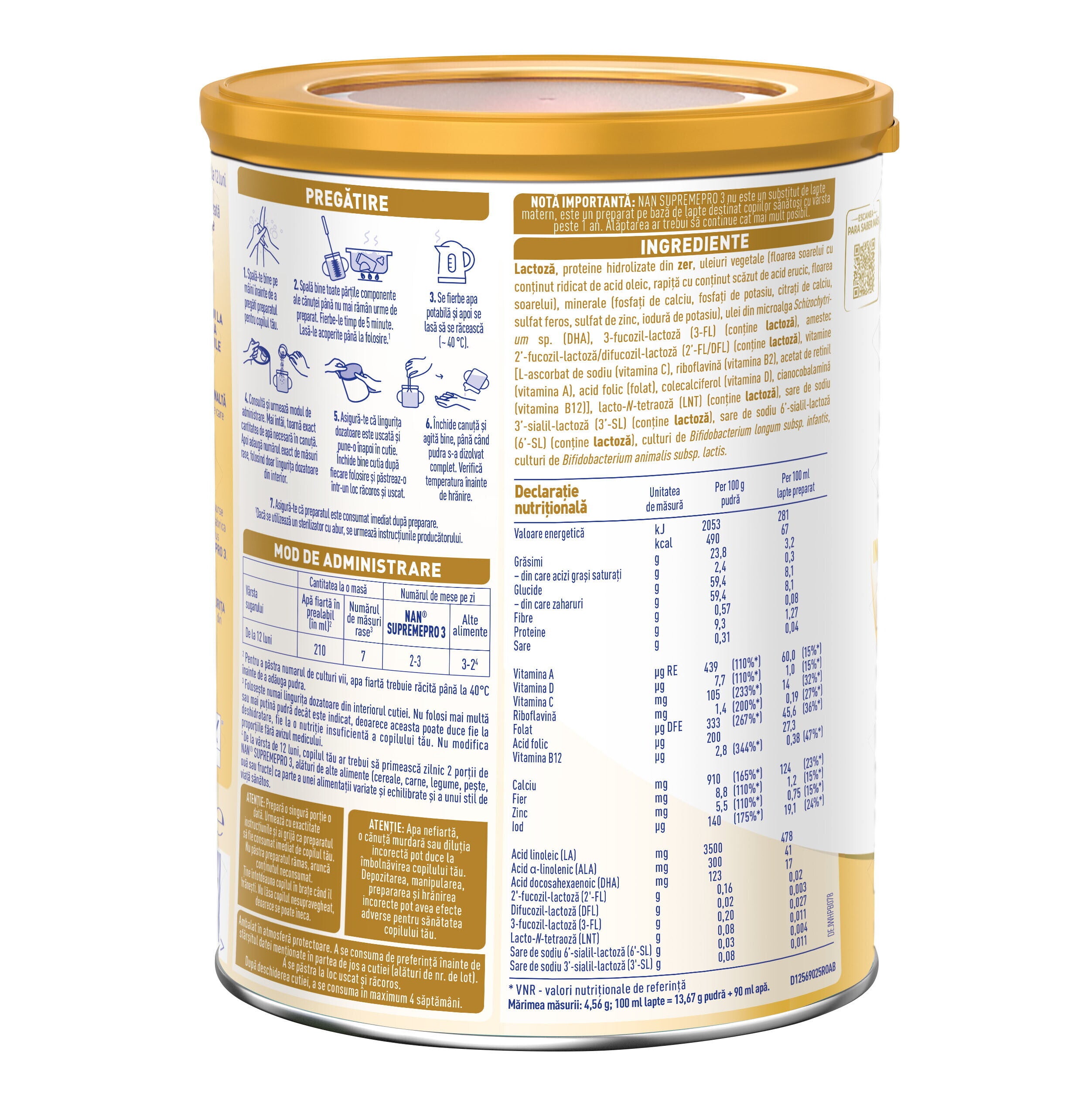 NESTLÉ NAN SUPREMEpro 3