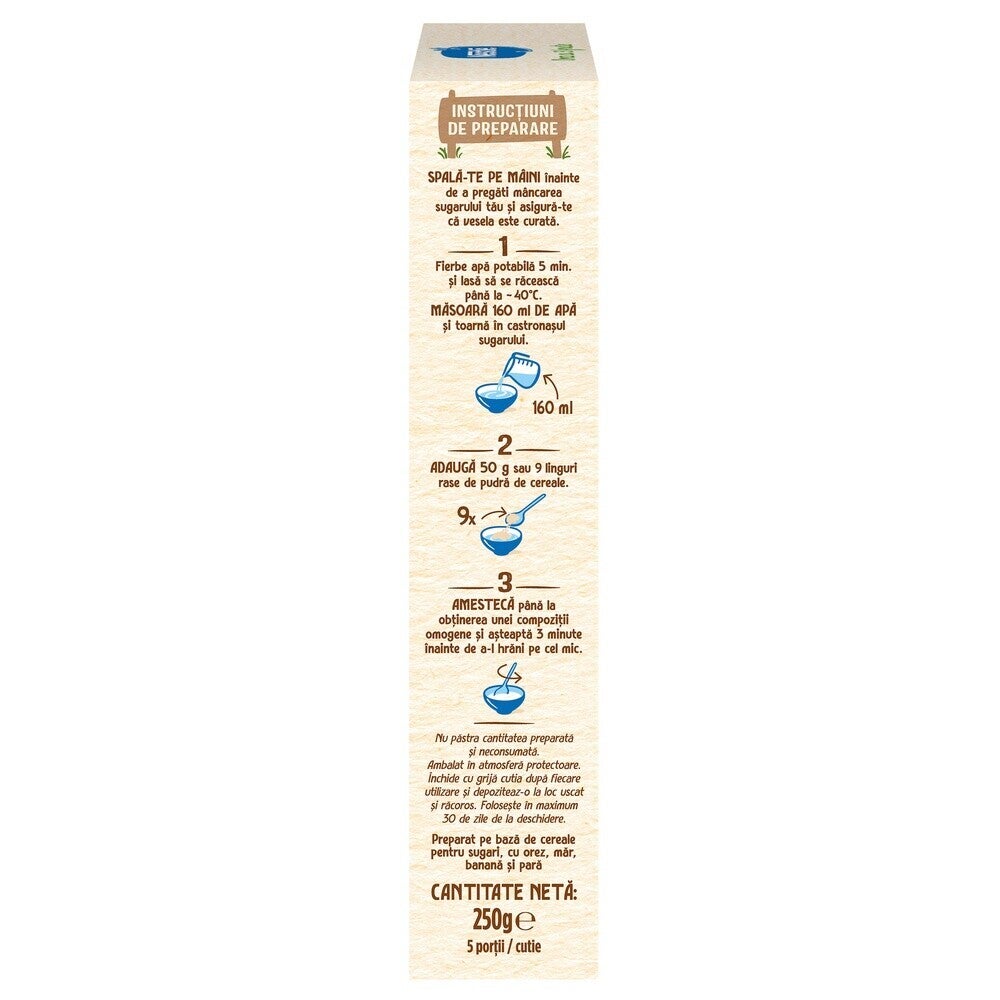 Cereale Nestlé® Orez cu 3 fructe