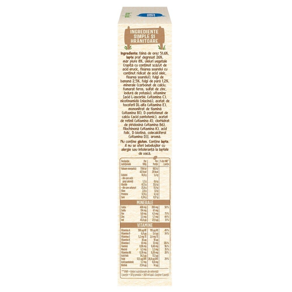 Cereale Nestlé® Orez cu 3 fructe