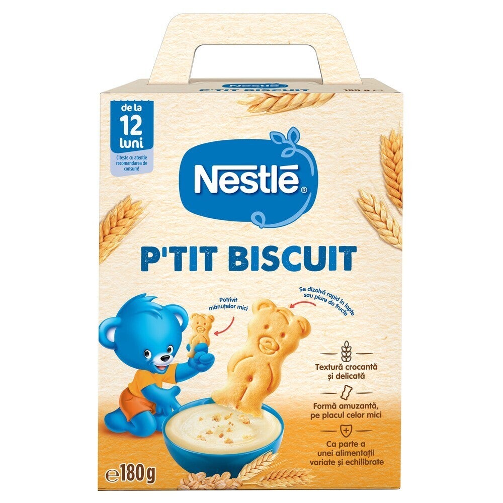 Nestlé P'tit Biscuit de la 12 luni