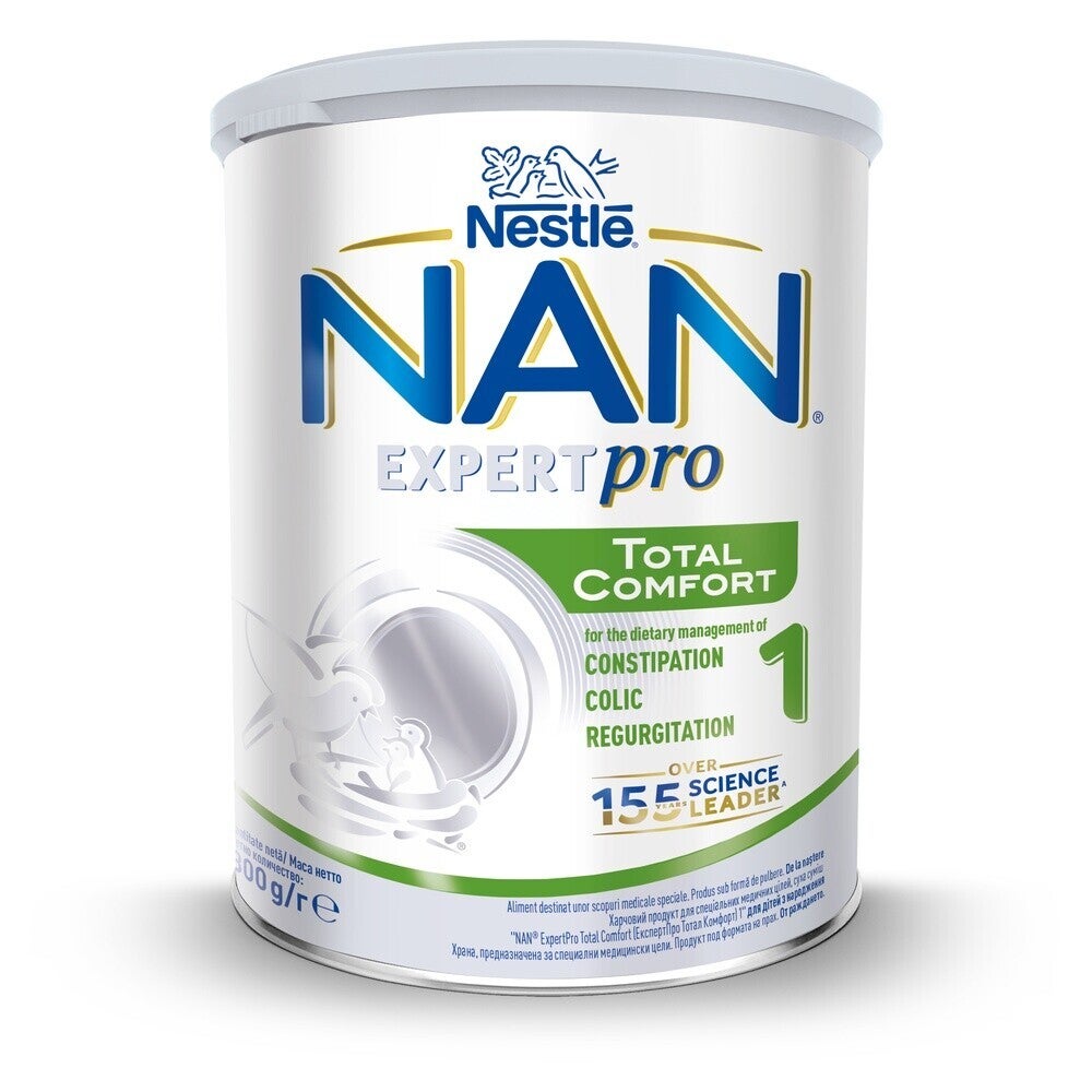 Formulă de lapte praf NESTLÉ NAN TOTAL COMFORT 1, de la naștere, 800g
