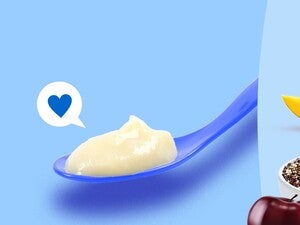 Cu gust blând care îl ajută pe cel mic să accepte mai ușor alimentele noi.