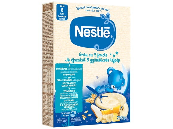 Cereale Nestlé® Somn Usor grau si 5 fructe