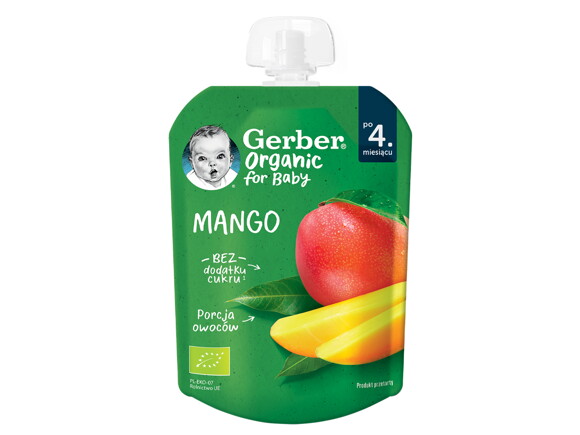 Gerber Organic for Baby Pouch Puree Mango
