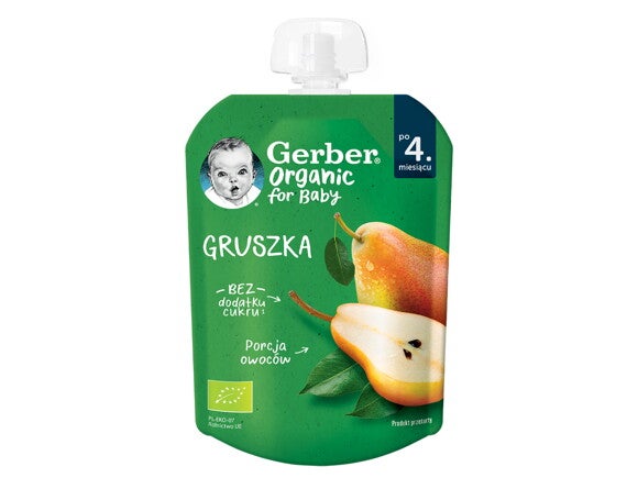 Gerber Organic for Baby Pouch Puree Para