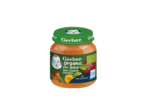 GERBER-ApplePeachAprOrganic GERBER-ApplePeachAprOrganic