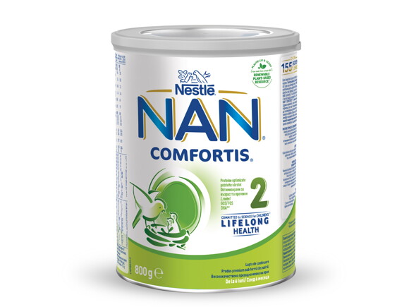 Nestlé NAN® COMFORTIS® 2, 800g, de la 6 luni
