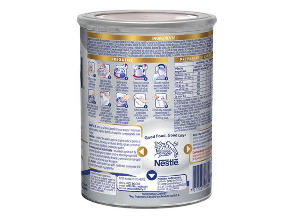 aliment special pentru regimul dietetic al sugarilor cu regurgitatii