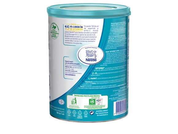 nan optipro 3 800g intre 1-2 ani - ambalaj reciclabil