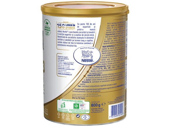 formula de lapte pentru copii de varsta mica nan supreme