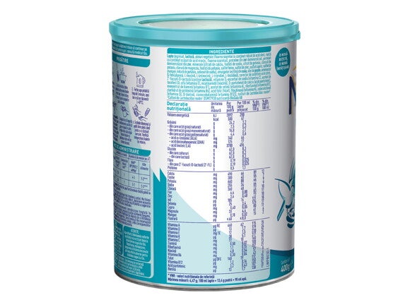 informatii nutritionale formula de lapte de la 6 luni