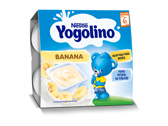 gustare cu lapte nestle yogolino banane