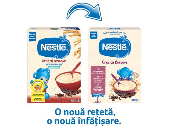 cereale nestle baby orez cu roscove old vs new