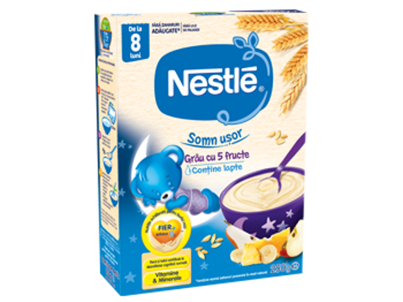 cereale nestle baby somn usor grau si 5 fructe cereale nestle baby somn usor grau si 5 fructe