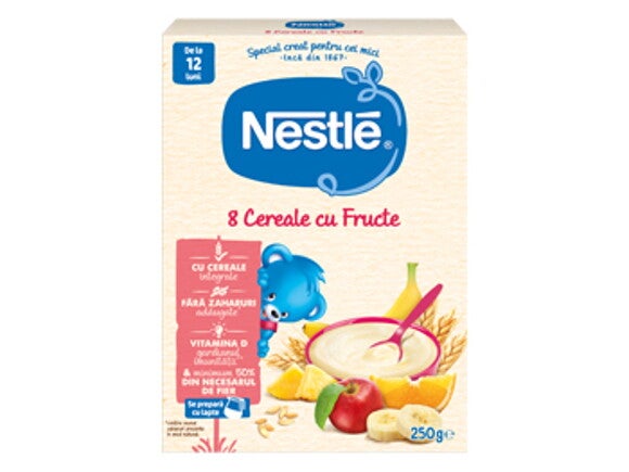 nestle 8 cereale cu fructe nestle 8 cereale cu fructe