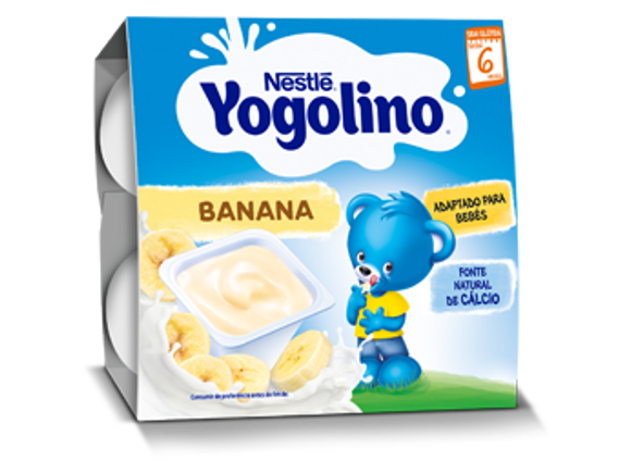 gustare cu lapte nestle yogolino banane