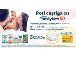 Promotia Poti castiga cu Nestle FamilyNes