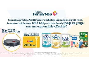 Promotia “Dubla bucurie: Papa bun si distractie in familie”
