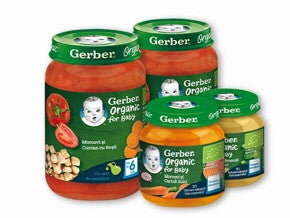 GAMA GERBER Organic for Baby Hrană pentru bebeluși​