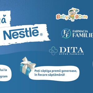CUMPĂRĂ ȘI CÂȘTIGĂ cu Nestlé