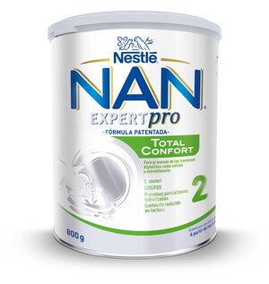 Formulă de lapte praf NESTLÉ NAN TOTAL CONFORT 2, de la 6 luni, 800g