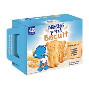 Biscuiti Nestlé® P'tit Biscuit, 180g, de la 12 luni