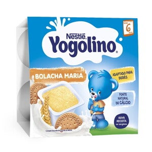 Gustare Nestlé Yogolino Gris cu lapte si biscuiti