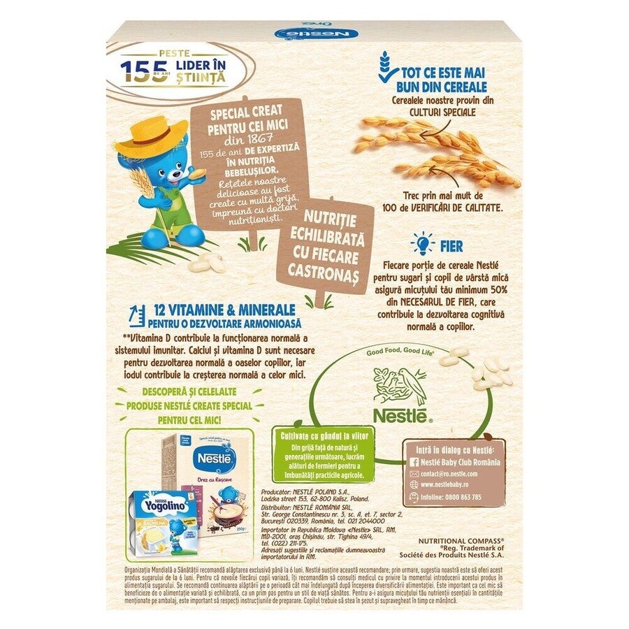 Nestlé 8 CEREALE, cereale bebelusi de la 8 luni, 250g