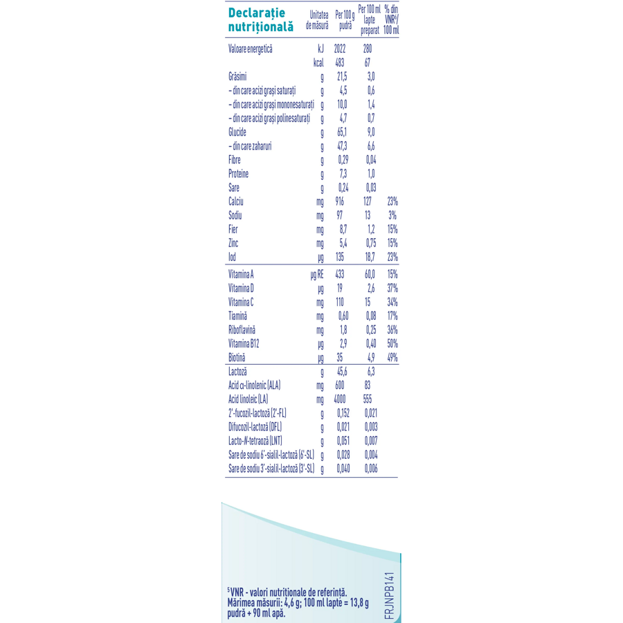Formulă de lapte praf NESTLÉ NAN OPTIPRO 3, pentru copii, de la 1 an, 400 g