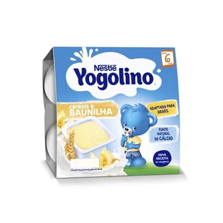 Gustare Nestlé® Yogolino Banane, 4 x 100g, de la 6 luni
