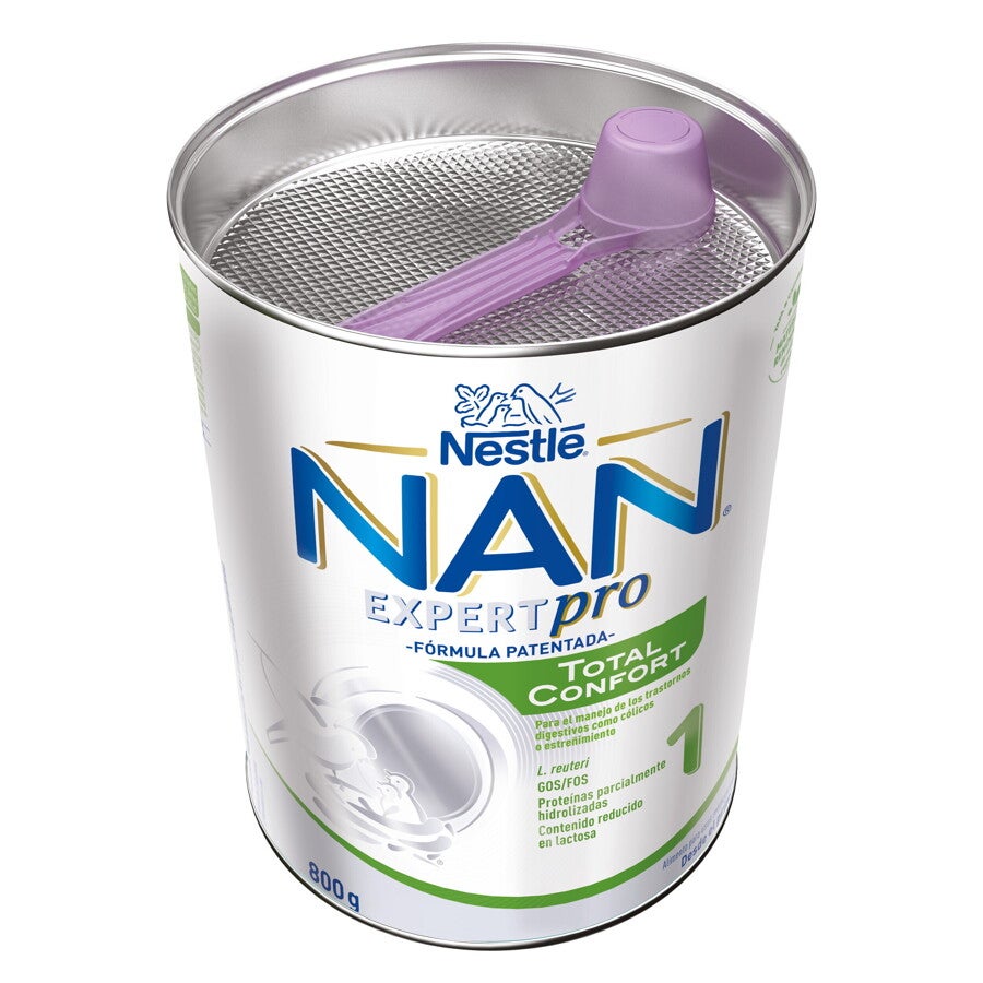 Formulă de lapte praf NESTLÉ NAN TOTAL CONFORT 1, de la naștere, 800g