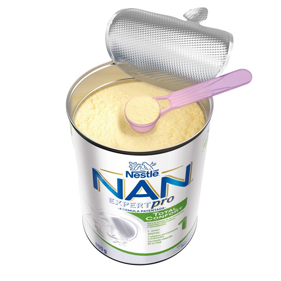 Formulă de lapte praf NESTLÉ NAN TOTAL CONFORT 1, de la naștere, 800g