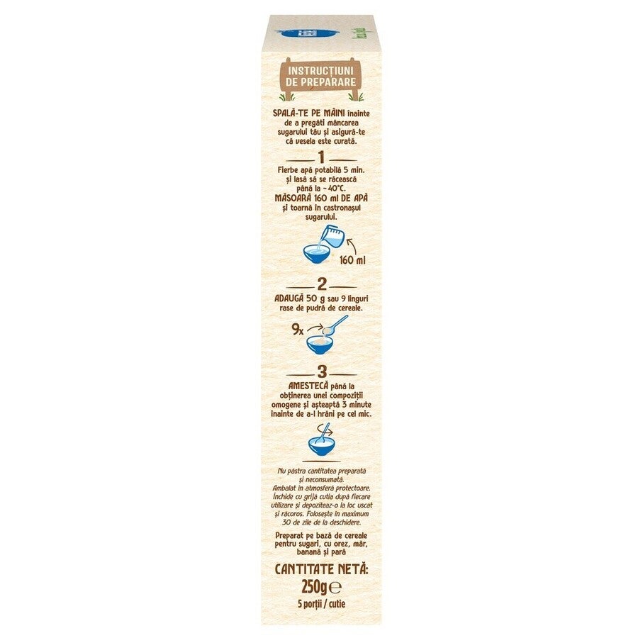 Cereale Nestlé® Orez cu 3 fructe