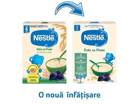 Cereale Nestlé® Ovaz cu Prune Cereale Nestlé® Ovaz cu Prune