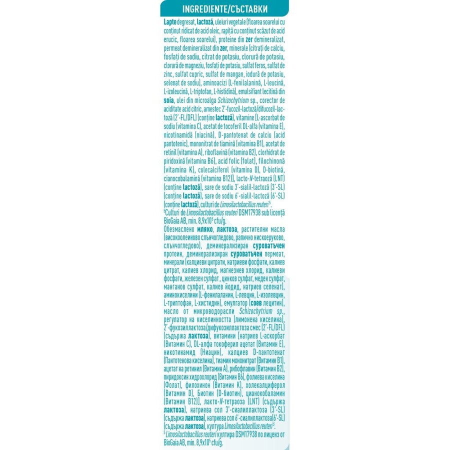 formula de lapte de la 6 luni