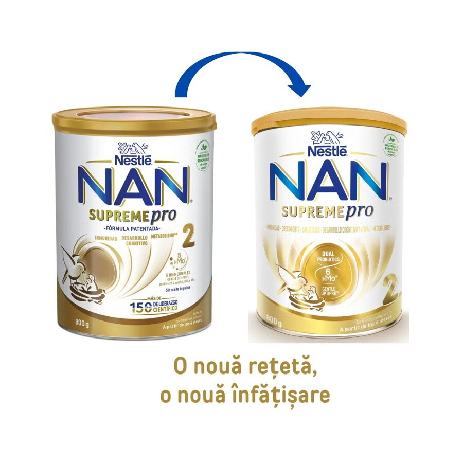 formula de lapte pentru copii de varsta mica nan supreme