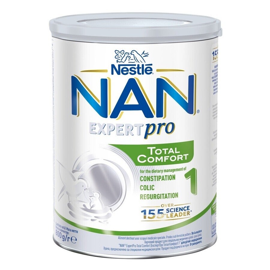 Formulă de lapte praf NESTLÉ NAN TOTAL COMFORT 1, de la naștere, 800g