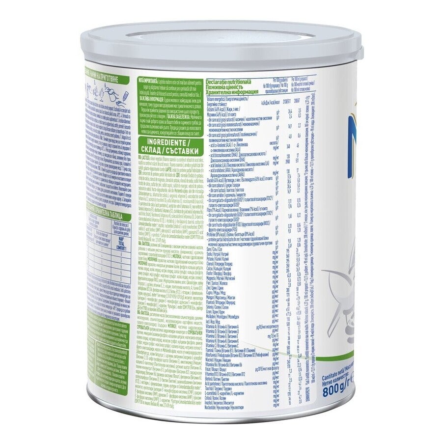 Formulă de lapte praf NESTLÉ NAN TOTAL COMFORT 1, de la naștere, 800g