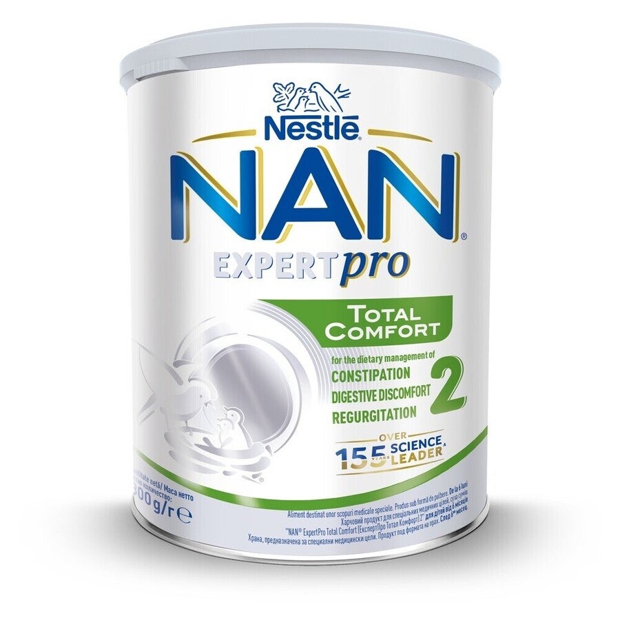 Formulă de lapte praf NESTLÉ NAN TOTAL COMFORT 2, de la 6 luni, 800g