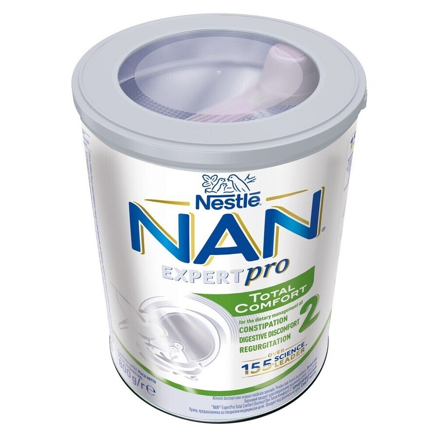 Formulă de lapte praf NESTLÉ NAN TOTAL COMFORT 2, de la 6 luni, 800g
