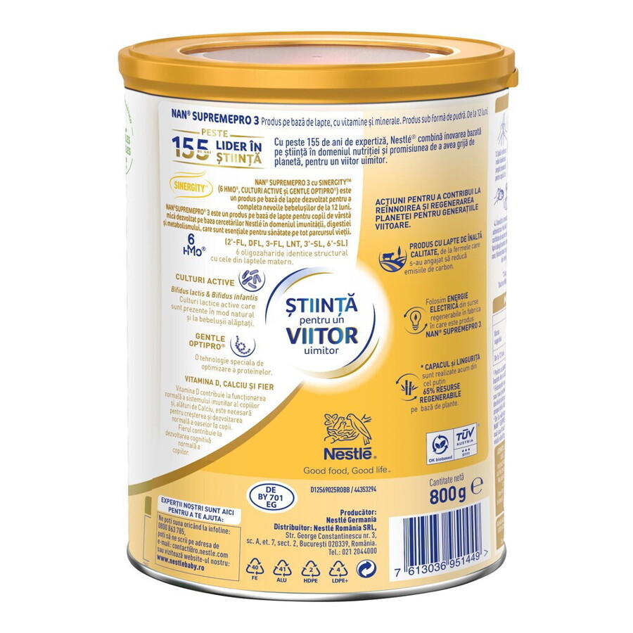 Beneficii formula nan supremepro3.