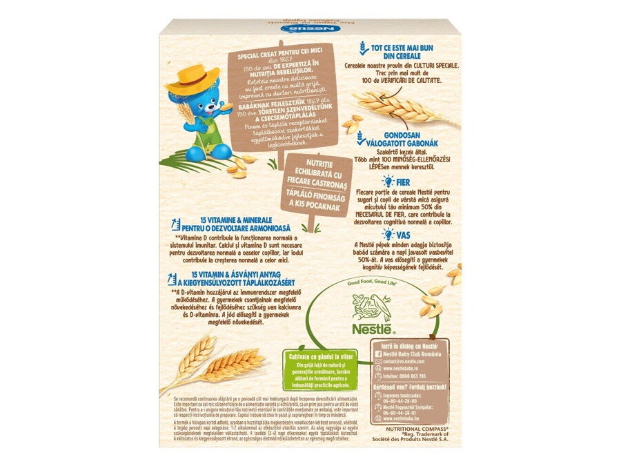 Nestlé Yogolino Gustare cu lapte si biscuiti, pentru bebelusi si copii de varsta mica, de la 6 luni