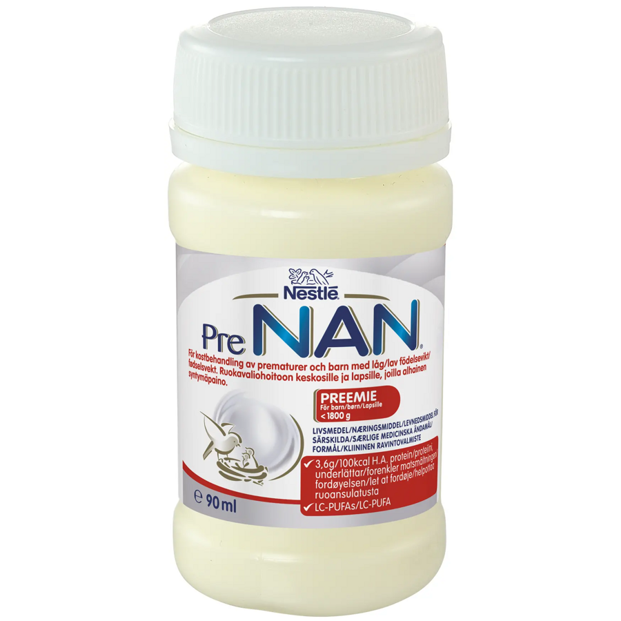 Formulă de lapte NESTLÉ PreNAN® Stage 1, (pentru sugarii <1800 g)