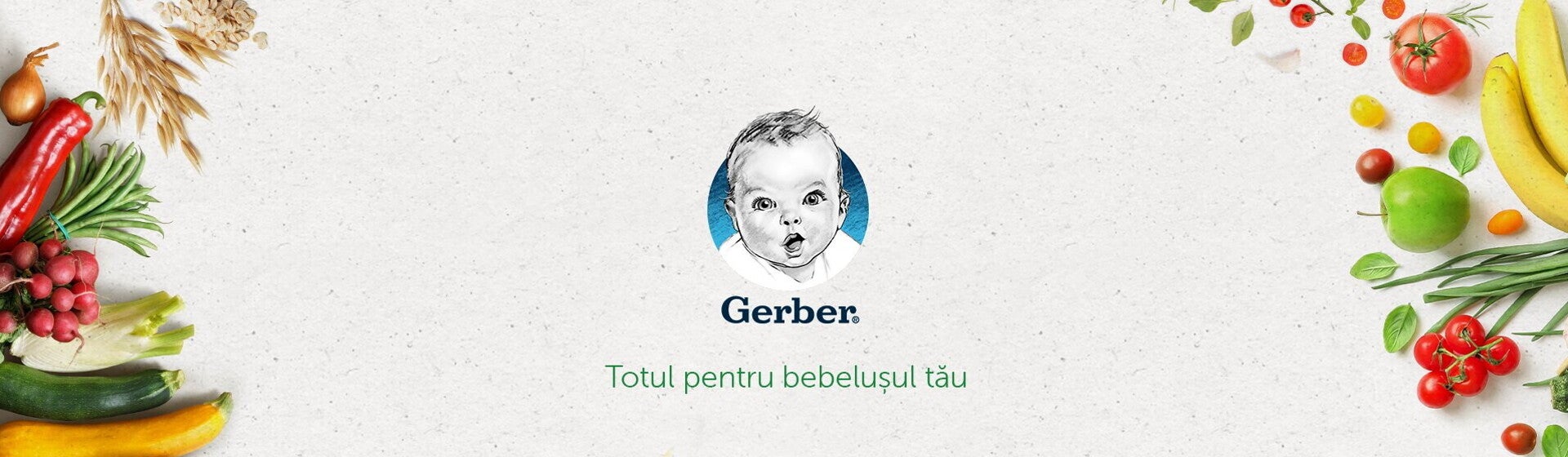 Descoperă alimentele organice cu Gerber Descoperă alimentele organice cu Gerber