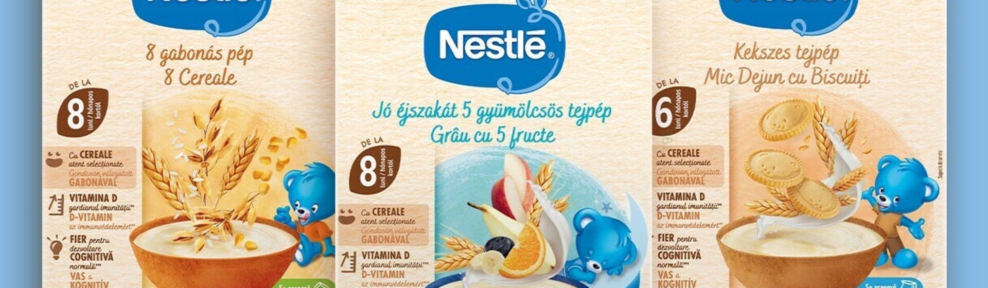 Cereale pentru sugari Nestlé