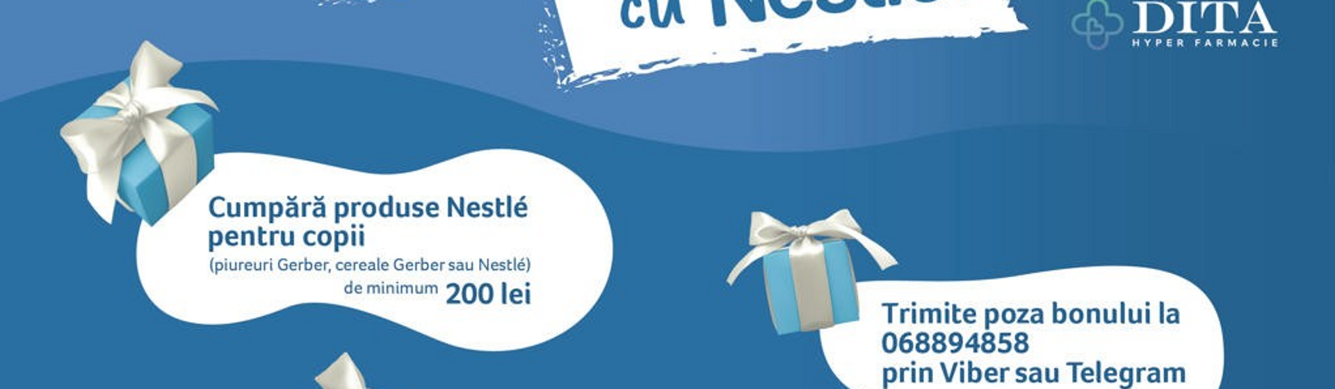 CUMPĂRĂ ȘI CÂȘTIGĂ cu Nestlé