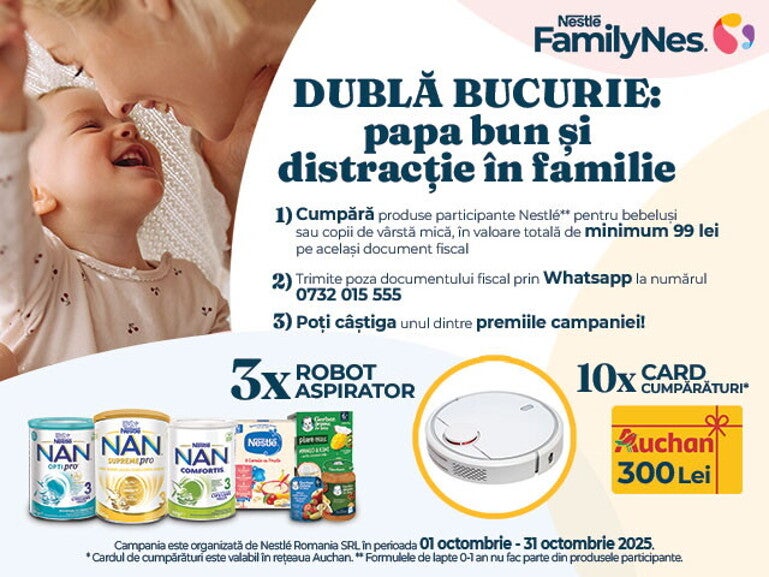 Castiga cu FamilyNes si Auchan