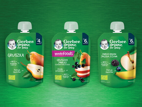 Gerber Organic for Baby Pouch Puree Gerber Organic for Baby Pouch Puree