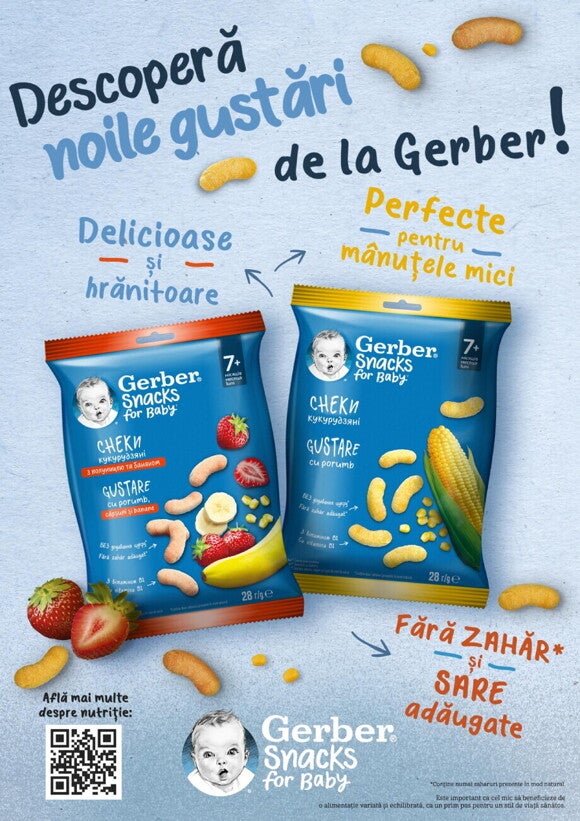GERBER Snacks for baby GERBER Snacks for baby